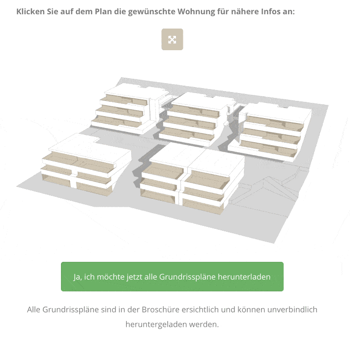 Visualisierung der Grundrisspläne