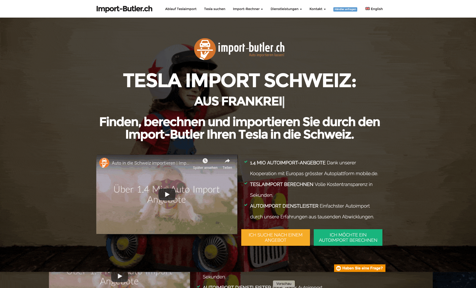 Dynamische Landingpage